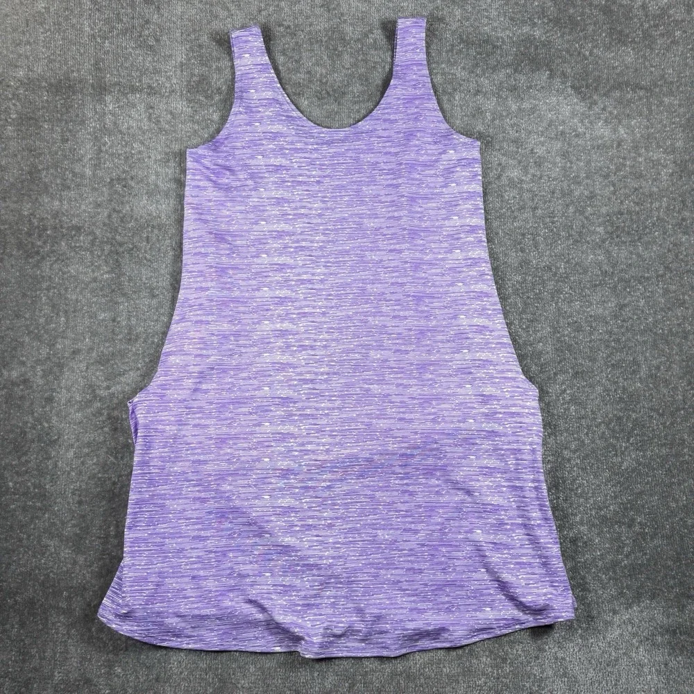 Ty Bikinis Y Mas‎ Swimsuit Coverup Women's Medium Purple Tank Dress Stretch